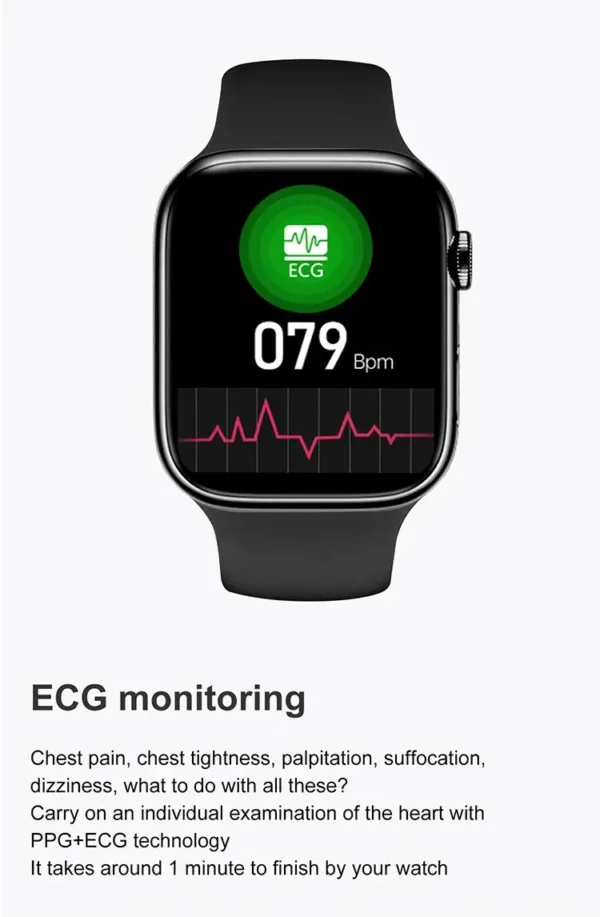 Smartwatch Dt7 N0.1 Série7 Nfc Tela IPS 1.9 preto - Imagem 11