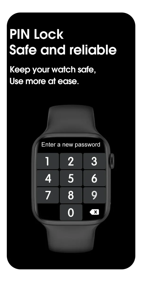 Smartwatch Dt7 N0.1 Série7 Nfc Tela IPS 1.9 preto - Imagem 9