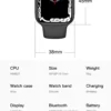 Smartwatch Dt7 N0.1 Série7 Nfc Tela IPS 1.9 Rosa - Imagem 9