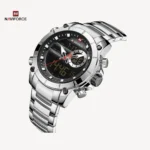 relogio naviforce prata f2