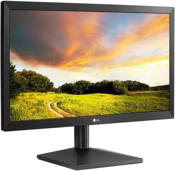 Monitor LG 19.5'' LED HD com HDMI, 2ms, Ajuste de Inclinação, Reader Mode, 4-Screen Split - 20MK400H-B