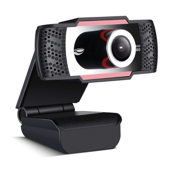 Webcam Alta resolução/áudio ideal streamers C3Tech WB-100BK