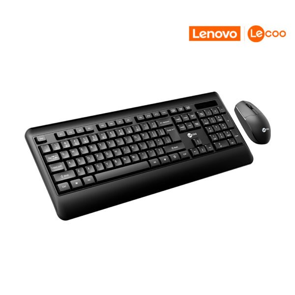 Kit Teclado Mouse Sem Fio KW202 Lecoo Conforto e precisão - Imagem 2