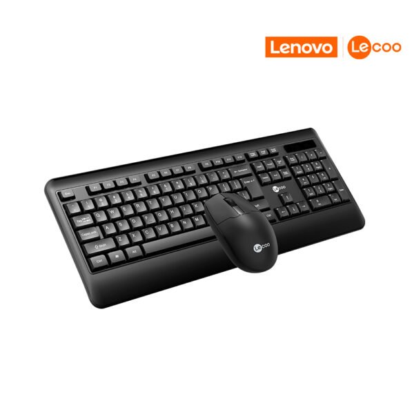 Kit Teclado Mouse Sem Fio KW202 Lecoo Conforto e precisão - Imagem 3