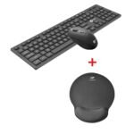 combo telcado_mouse_KW201BK_mousepad