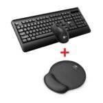 combo telcado_mouse_KW202BK_mousepad