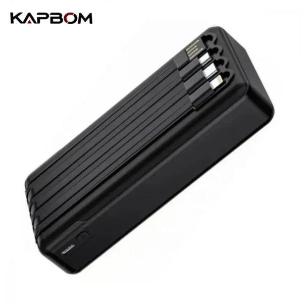 Carregador Portátil Powerbank 4 em 1 Digital / 20000mAh Kapbom KA-967 - Imagem 4